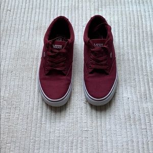 Maroon Vans (Gently Worn)
